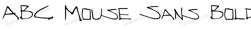 ABC Mouse Sans Bold字体转换